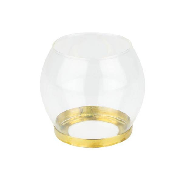 Candle holder, glass shade 45 mm