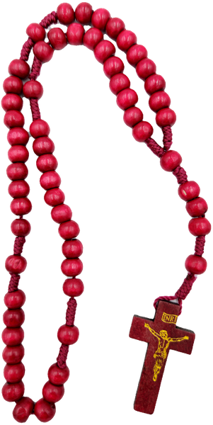 Rosary - wood - 8 mm