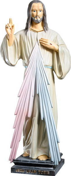 Merciful Jesus (Jesus I Trust in You) - Statue (60 cm)