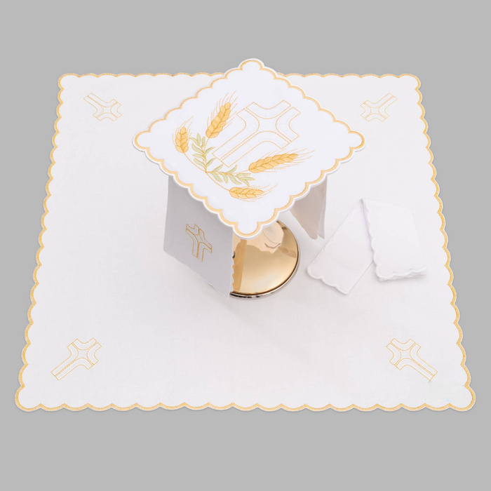 Altar chalice linen richly embroidered