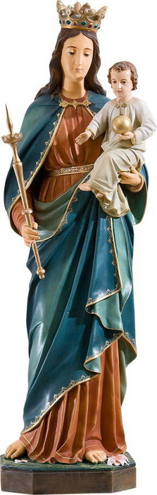 Panna Mária - Kráľovná sveta - socha (110 cm)