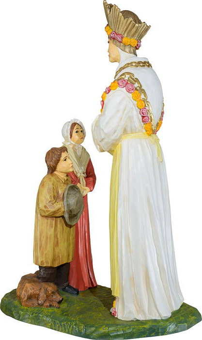 Our Lady of Saletina with children - Statue (88 cm)