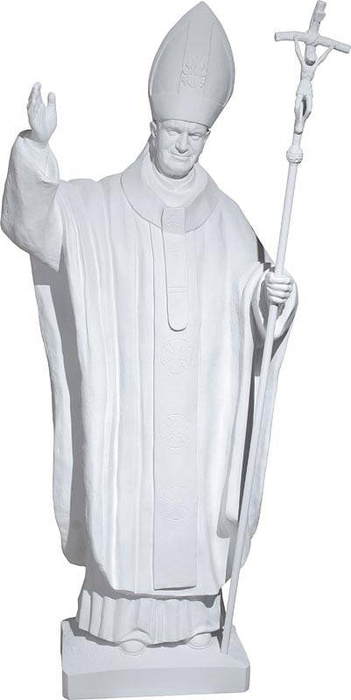 Statue of the Holy Father. John Paul II (laminate) (200 cm)