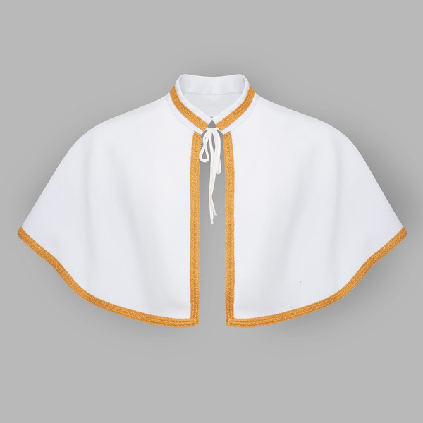 Altar boys' cloak in white