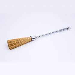 Chrome dropper, small 55cm