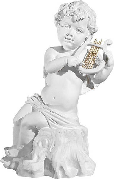 Anjel s harfou - postava (42 cm)