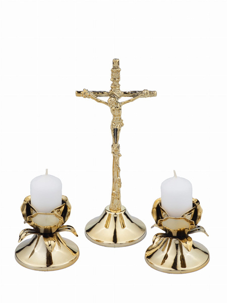 Papal carol set gold 22 cm