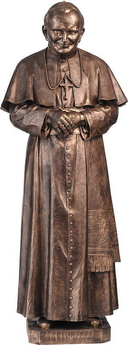 Statue of the Holy Father. John Paul II - Figure (116 cm)