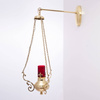 Electric fountain lamp, pendant height. 75cm