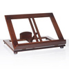 Wooden lectern, base for the missal - dark brown