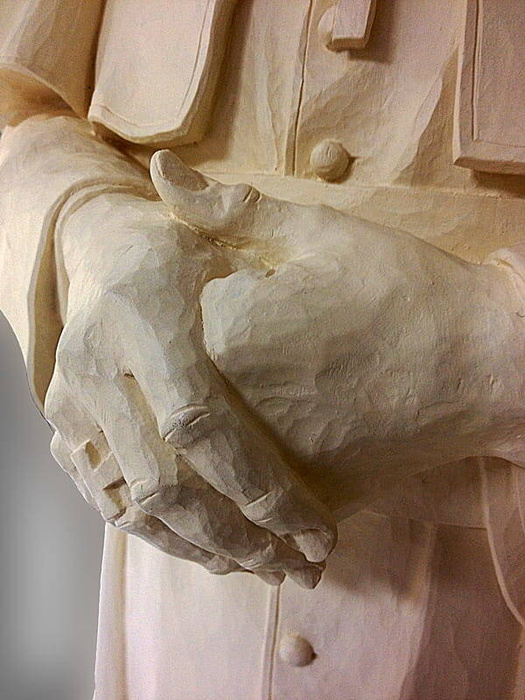 Statue of the Holy Father. John Paul II - Figure (116 cm)