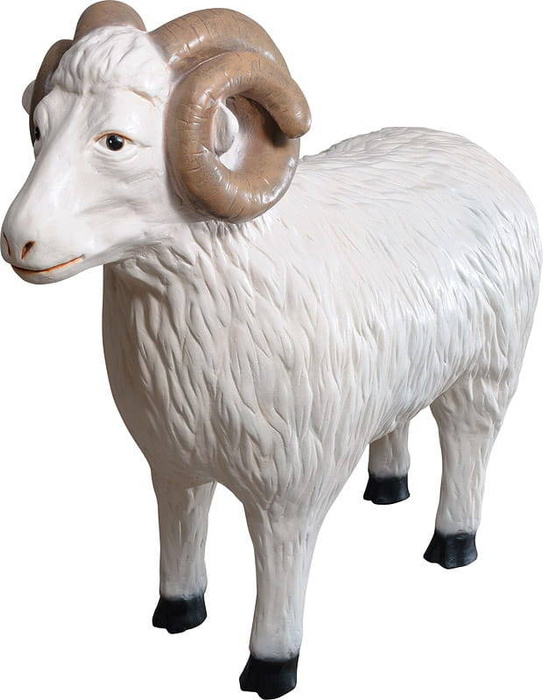 Lamb (standing) - Nativity figure (83x72 cm)