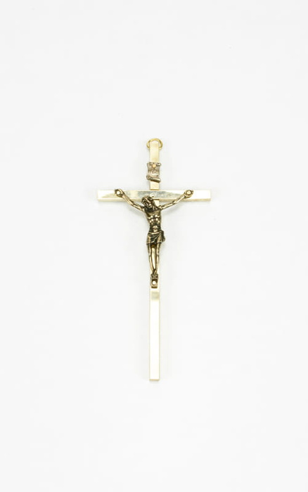 Brass cross 8 cm