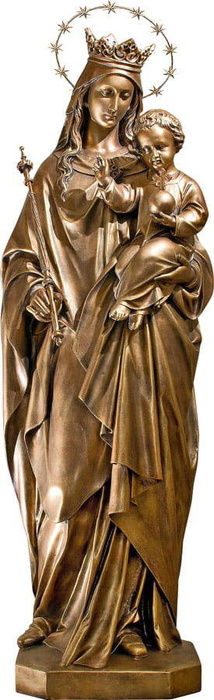 Panna Mária - Kráľovná sveta - socha (140 cm)