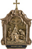 Stations of the Cross in frame - Figure (43×66 cm)