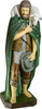 Shepherd with a sheep on his back - Nativity scene figure (160 cm)