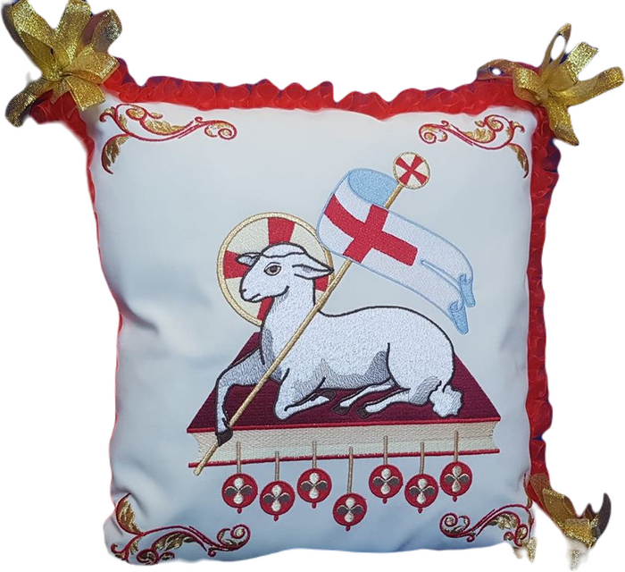 Angus Dei processional cushion