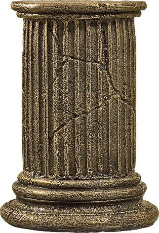 Aged oval column (38 cm)