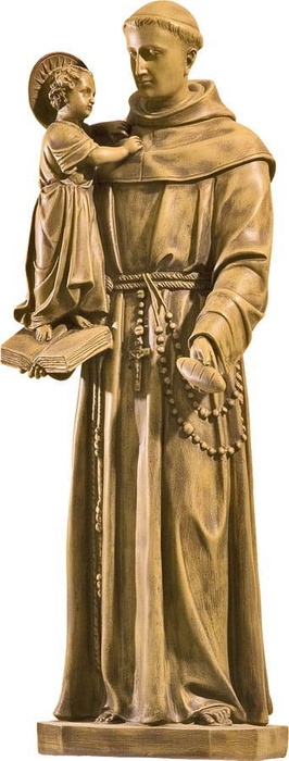 St. Svätý Antonín Paduánsky (s chlebom) - Postava (78 cm)