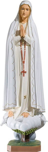 Our Lady of Fatima (with doves) - Statue (80 cm)