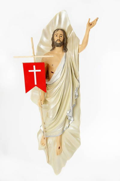 Risen Christ rising to hang - Figure (134 cm)