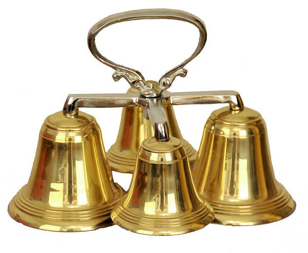 Quadruple two-tone bell - bells