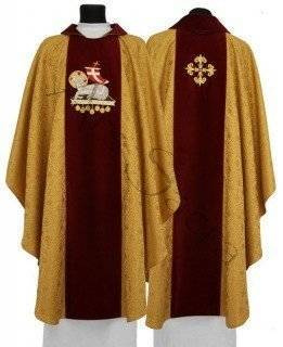 Gothic chasuble "Lamb" 601-AGC16