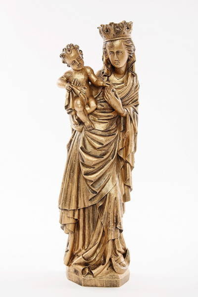 Our Lady with child (bas-relief) - Figure (57 cm)