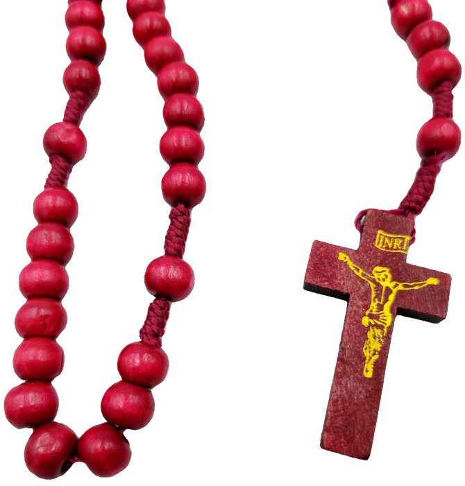 Rosary - wood - 8 mm