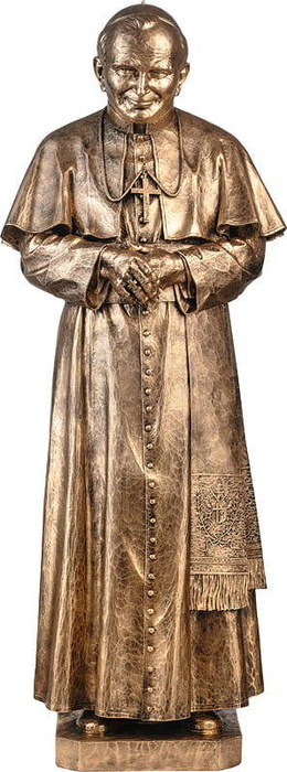 Statue of the Holy Father. John Paul II - Figure (116 cm)