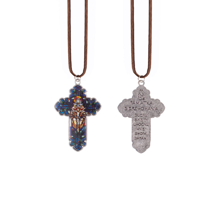 Commemorative cross necklace - Confirmation and faith symbolism