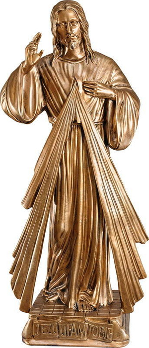 Milosrdný Ježiš (Ježišu, dôverujem ti) - Socha (75 cm)
