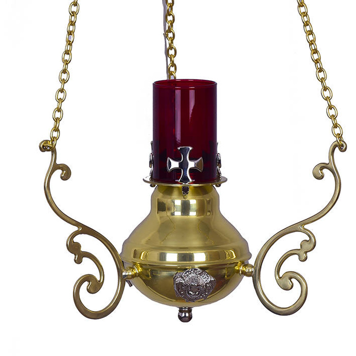 Electric fountain lamp, pendant height. 75cm