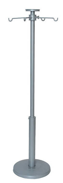 Auxiliary stand, straight, lacquered - silver wys. 122cm