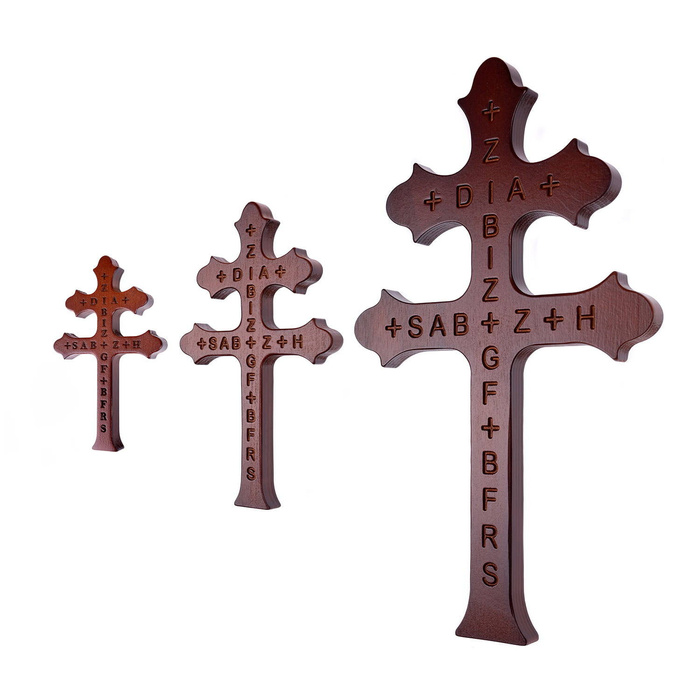 Plague cross, cholera cross, caravaca - 22 cm