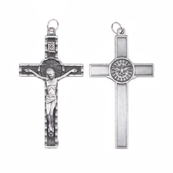 Cross - Holy Spirit - satin finish 7.7 cm