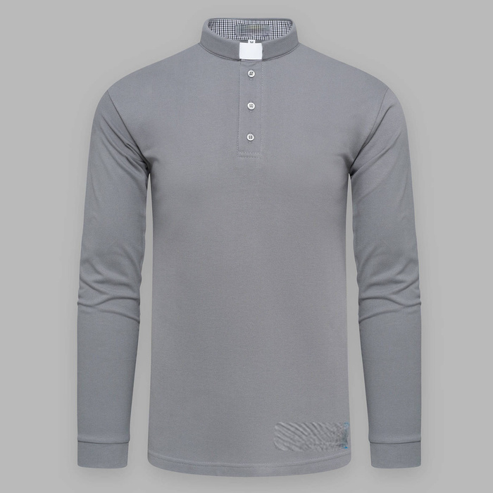 Priestly POLO košeľa s golierom LONG SLEEVE