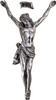 Body of Christ on the cross (65 cm from head to feet) - Figure (80 cm)