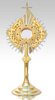 Monstrance with ear motif, 52 cm high