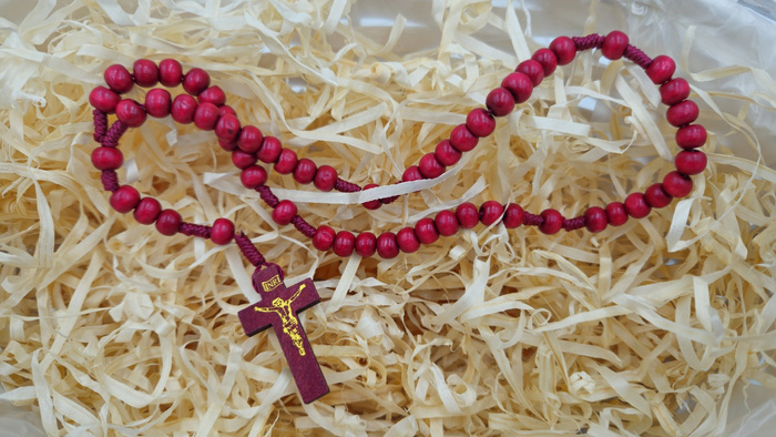 Rosary - wood - 8 mm