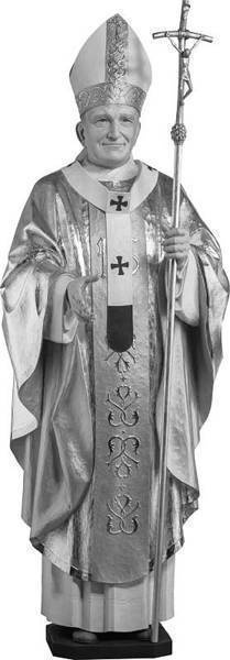 Statue of the Holy Father. John Paul II - Figure (180 cm)