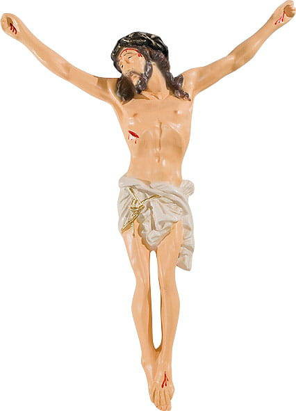 Body of Christ on the cross (35 cm from head to feet) - Figure (35 cm)