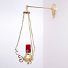 Electric fountain lamp, pendant height. 75cm