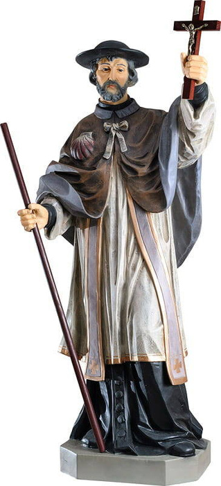 St. Svätý František Xaverský - postava (68 cm)