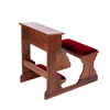 Kneeler with bench, oak