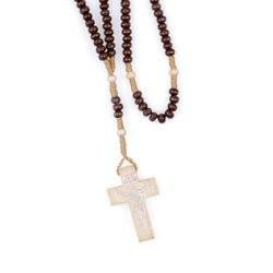 Rosary - wood - 5 mm