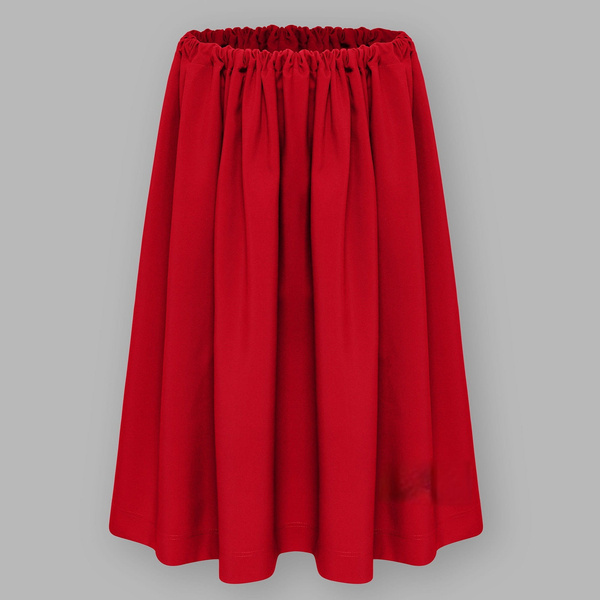 Altar boy skirt in red