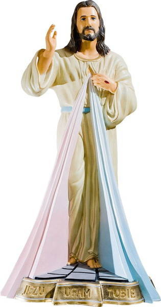 Merciful Jesus (Jesus I Trust in You) - Statue (90 cm)