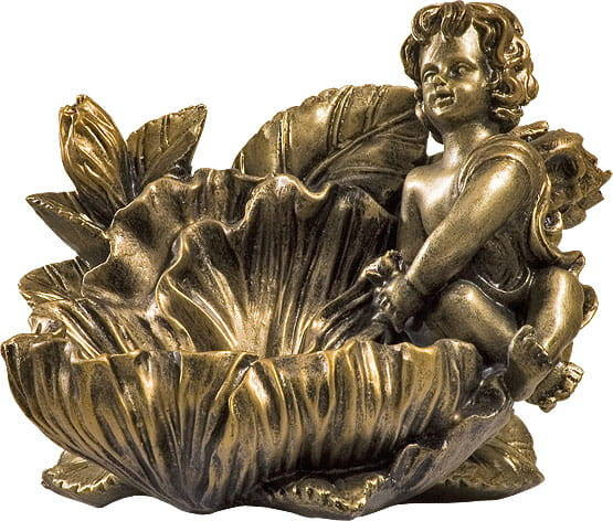 Anjel so slnečnicou - figúrka (16 cm)