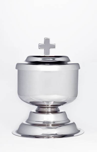 Lavabo nickel-plated with a height of 15 cm